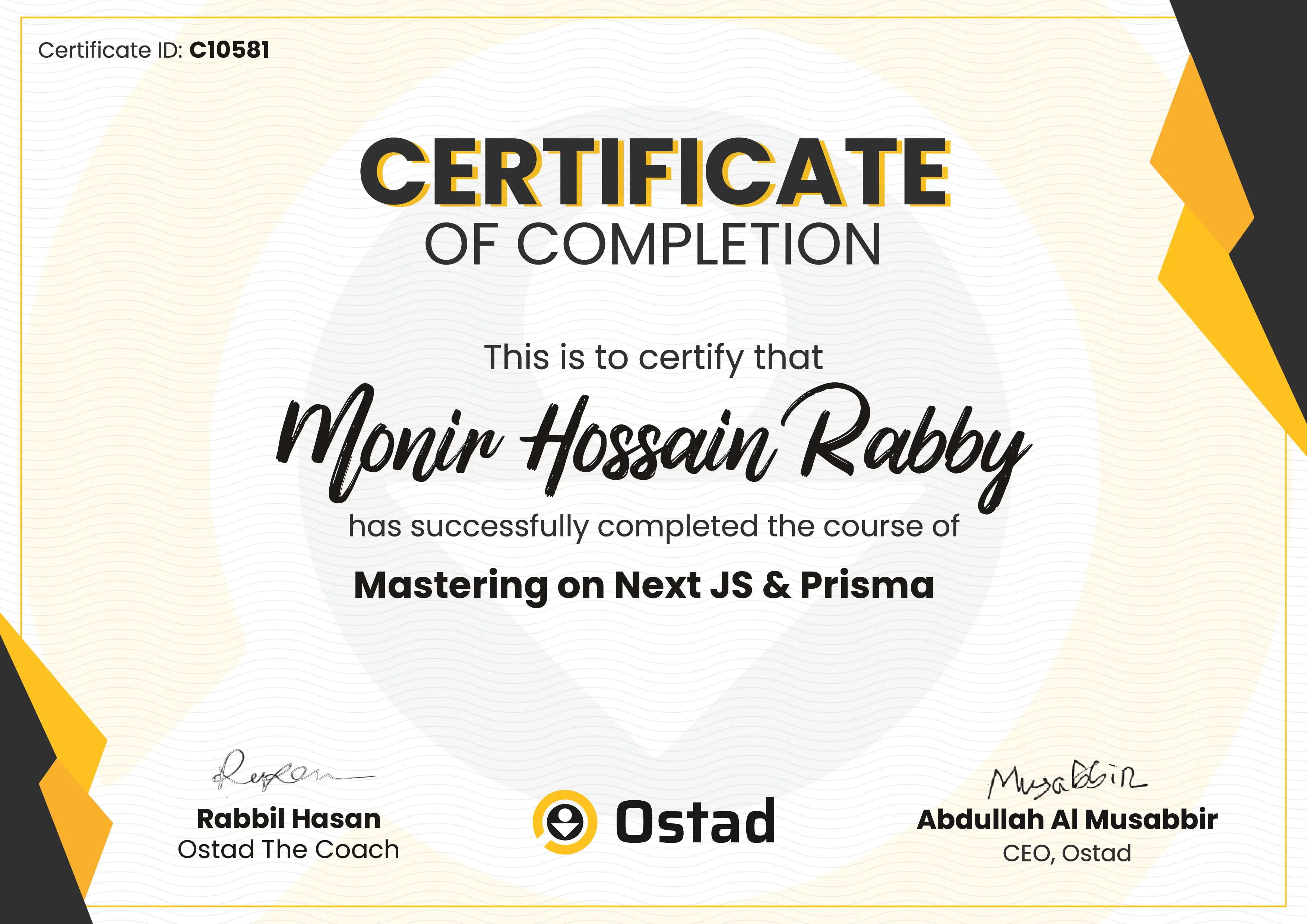 Learn with Sumit, HackerRank & Ostad